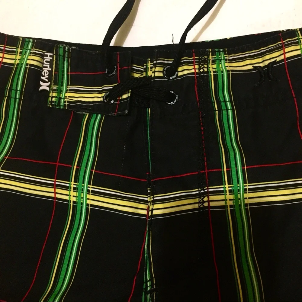 Set of EUC Plaid Trunks & Socks